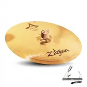 Zildjian A20532 16" A Custom Fast Crash Brilliant Drumset Cymbal w/ Medium-Low Profile With ZKEY
