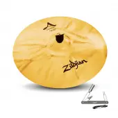 Zildjian A20522 20" A Custom Ping Ride Drumset Cymbal with Medium Profile & Bell Size Wi...