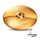 Zildjian A20822 21" A Custom 20Th Anniversary Ride Cast Bronze Drumset Cymbal with Medium-High Profile With ZKEY