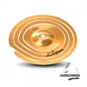 Zildjian FXSPL10 10" FX Spiral Stacker Special Effect Cymbals w/ Traditional Finish With ZKEY