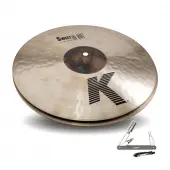 Zildjian K0720 14" K Sweet Hi Hat Cymbal Pair - Traditional Finish With ZKEY