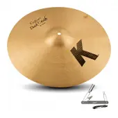 Zildjian K0979 20" K Custom Dark Crash Cymbal w/ Thin Weight - Traditional Finish With ZKEY