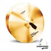 Zildjian A0448 18" Sym-Viennese Tone One Only Cymbal with Medium Bell Size and Mid Pitch With ZKEY