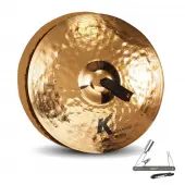 Zildjian K2015 18" K Symphonic Light Single Brilliant Low to Mid Pitch Hand Cymbal With ZKEY