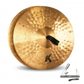 Zildjian K2107 19" K Symphonic Series Single Hand Cymbal with Loud Volume & Long Sustain With ZKEY
