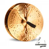 Zildjian K1141 18" K Constantinople Vintage Orchestral Cymbal Medium Light Single Traditional Finish With ZKEY