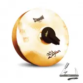 Zildjian A0496 18" Stadium Series Medium Heavy Single Cymbal with Brilliant Traditional With ZKEY
