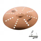 Zildjian S16TCR 16" S Family Trash Crash Cymbal w/ Balanced Frequency Response - Brilliant Finish With ZKEY