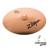 Zildjian S13MT 13" S Family Mastersound Hi-Hat Cymbal Top w/ Balanced Frequency Response - Brilliant Finish With ZKEY