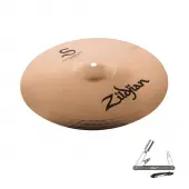 Zildjian S14MT 14" S Family Mastersound Hi-Hat Cymbal Top w/ Balanced Frequency Response - Brilliant Finish With ZKEY