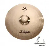 Zildjian S20RR 20" S Family Rock Ride Cymbal w/ Balanced Frequency Response - Brilliant Finish With ZKEY