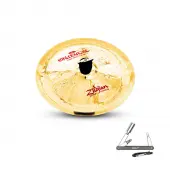 Zildjian A0612 12" Oriental China "Trash" Drumset Cymbal with High Profile & Small Bell Size With ZKEY