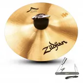 Zildjian A0210 8" A Series Splash Drumset Cymbal with Crash Type & Traditional Finish With ZKEY