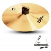 Zildjian A0211 10" A Series Splash Drumset Cymbal with High Pitch & Bright Sound With ZKEY