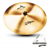 Zildjian A0344 18" China Low Pitched Cast Bronze Thin Weight Drumset Cymbal With ZKEY