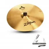 Zildjian A0264 14" A Series Fast Crash Drumset Cymbal with Low to Medium Pitch With ZKEY