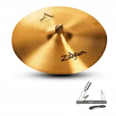 Zildjian A0233 19" A Series Medium Thin Crash Cast Bronze Cymbal with Traditional Finish With ZKEY