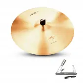 Zildjian A0044 19" A Series Armand "Beautiful Baby" Ride with 3 Rivets & Medium Bell Size With ZKEY
