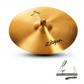 Zildjian A0024 20" A Series Crash Ride Cast Bronze Cymbal with Large Bell Size & Low to Mid Pitch With ZKEY
