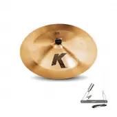 Zildjian K0885 19" K Zildjian Series China Thin Drumset Cast Bronze Cymbal with Low Pitch and Medium Profile With ZKEY