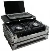 Harmony HCDNMC6000LT Flight Glide Laptop Stand DJ Case for Denon DN-MC3000 New Used