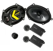 Kicker 46CSS684 Car Audio Refurbished 6x8" Component Full Range Speakers CSS68