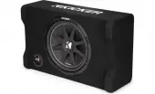 Kicker 48CDF124 Refurbished Single 12-Inch Down-Firing Comp 2-Ohm Loaded Sub Box