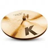 Zildjian 14" K Custom Series Dark Hi Hat Bottom Medium Drumset Cast Bronze Cymbal with Low to Mid Pitch and Blend Balance K0945 - Used