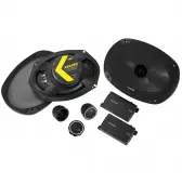 Kicker 46CSS694 Car Audio 6x9" Component Full Range Stereo Speakers Set CSS69