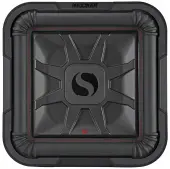 Kicker 46L7T124 Car Audio L7T Shallow Mount 12" Sub Square L7 Subwoofer L7T12