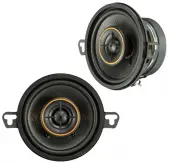 Kicker 47KSC3504 Car Audio 3 1/2" Coaxial 100W Peak Full Range Speakers KSC3504