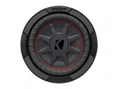 Kicker 48CWRT84 8-Inch CompRT 4-Ohm Dual 300 (Watts RMS) 600 (Watt Peak) Voice Coil Design Subwoofer