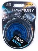 Harmony Audio HA-AK4 Car Stereo Complete 4 Gauge 1800W Amp Amplifier Install Kit