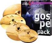 Zildjian A Gospel Pack Cymbals 14" Mastersound Hi Hats 17" 18" Crash & 21" Ride