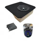 1997-2004 Chevy Corvette Coupe C5 Z06 Kicker Comp C12 Single 12" Sub Box Enclosure & CXA...