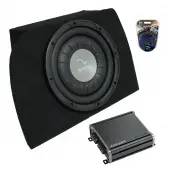 1990-2005 Mazda Miata MX-5 Convertible Harmony F104 Single 10" Sub Box & CXA400.1