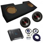 1982-1992 Chevy Camaro Coupe Alpine Next-Generation R-Series R2-W10D2 Dual 10" Sub Box Enclo...