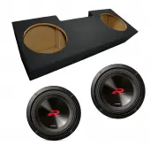 1982-1992 Pontiac Firebird Coupe Alpine Next-Generation R-Series R2-W12D2 Dual 12" Sub Box Enclosure Package - Final 2 Ohm