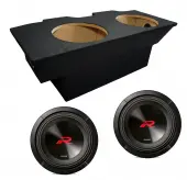 1993-2002 Pontiac Firebird Coupe Alpine Next-Generation R-Series R2-W12D2 Dual 12" Sub Box Enclosure Package - Final 2 Ohm