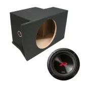2005-2014 Ford Mustang Coupe Alpine Next-Generation R-Series R2-W12D4 Single 12" Sub Box Enclosure New - Final 2 Ohm