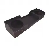 Chevy Subwoofer Box Custom Dual 12" 99-06 Ext Cab