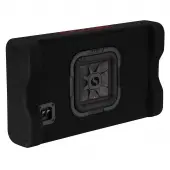 Kicker 49L7TDF82 Car Audio Down Firing Thin 2-Ohm 8 Inch Subwoofer Enclosure