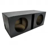 Dual 15" Vented Subwoofer Box Enclosure