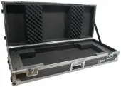 Harmony Cases HCKB61W Flight Rolling ATA Hard Custom Case for 61 Note Keyboard