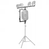 Stagg SPS2LIS 45.7x6.3 Inch Adjustable Height T-Bar Lighting Extension for Speaker Stand