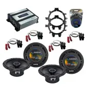 Compatible with GMC Yukon/Yukon XL 2007-2013 OEM Speaker Replacement Harmony R5 R65 & CXA360.4 Amp