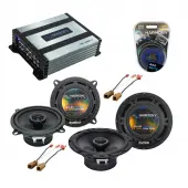 Compatible with Nissan Hardbody Truck 95-97 Speaker Replacement Harmony R65 R5 & CXA360.4 Amp