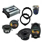 Compatible with Pontiac Solstice 2006-2009 OEM Speaker Replacement Harmony R46 R35 & CXA360.4 Amp