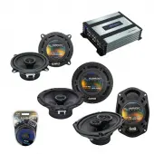 Compatible with Volvo S70 98-00 OEM Speaker Replacement Harmony R65 R5 R69 & CXA360.4 Amp