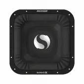 Kicker L7X Car Audio SoloX Ferrite Competition 2000W 1-Ohm 10 Inch Subwoofer